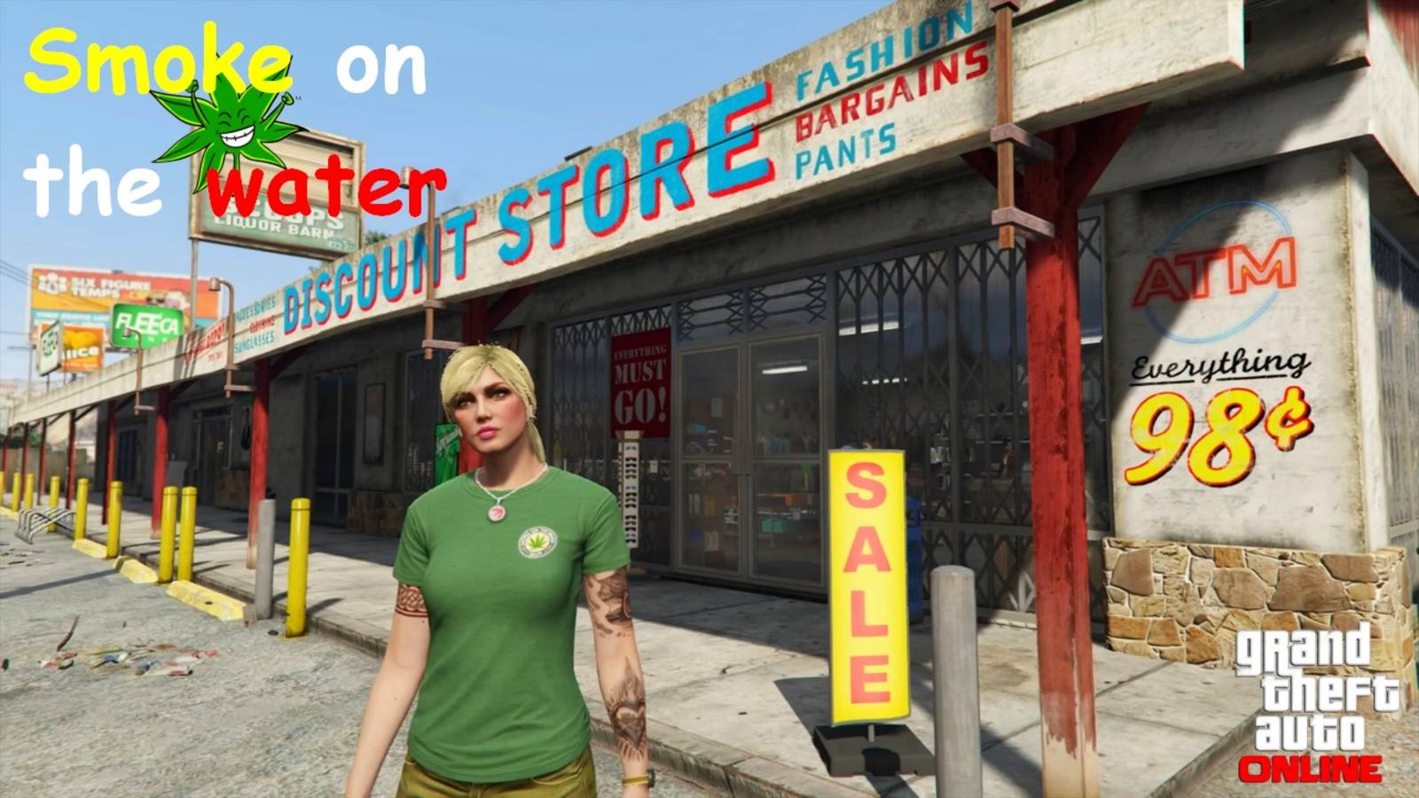 Gta Online 🌿 футболка + товары магазина Smoke on the Water 🎁 Новая ежедневная коллекция
