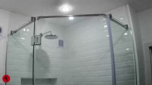 Душевая кабина из стекла. Душевое ограждение. Шторка из стекла Нижний Новгород. Душевой уголок.