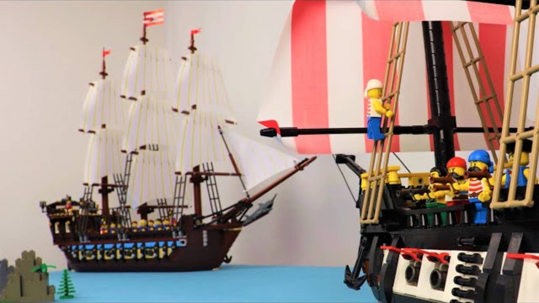 ЛЕГО ПИРАТЫ АНИМАЦИЯ МУЛЬТИК! LEGO PIRATE ANIMATION CARTOON
