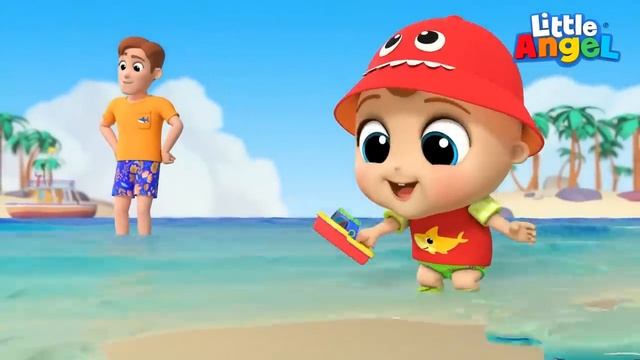 Little Angel - Играем В Футбол! ⚽️⚽️⚽️ - Песенка Про Спорт   Развивающие Мультики Для Детей   Little