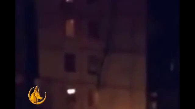Самарский монстр ползет по девятиэтажке. Монстр паук или палочник?