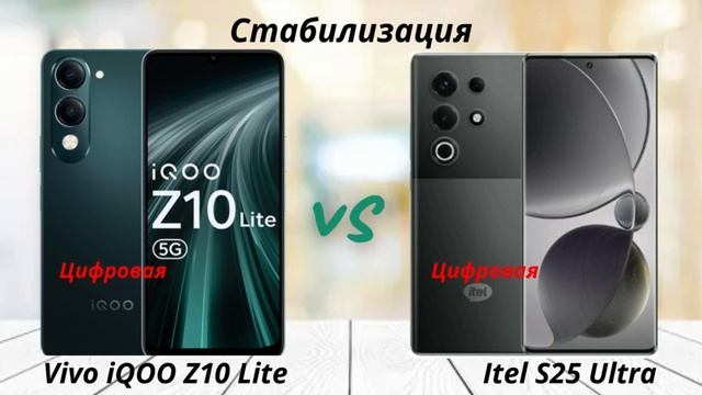 Vivo iQOO Z10 Lite против itel S25 Ultra: Что вы выбираете: Бренд или Функциональность?