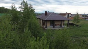 Кирпичный дом с террасой 130 м²