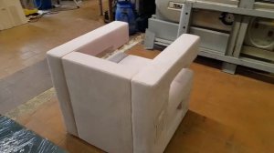 "Кресло - Бресло" розовое на заказ от компании Divan78&Design.