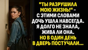 Истории из жизни. "Ты разрушила мою жизнь!" с этими словами дочь ушла навсегда Слушать аудиорассказ