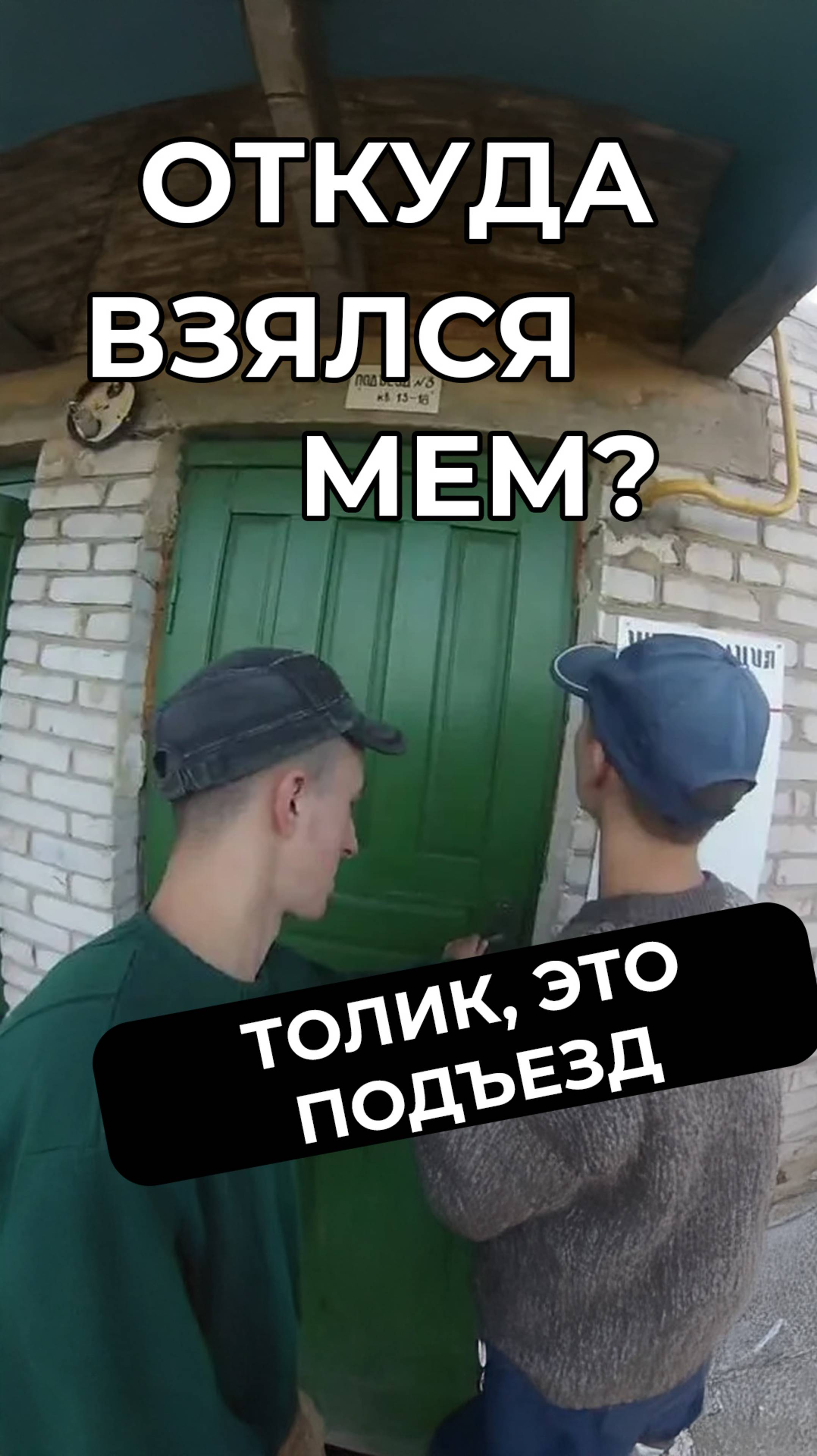 Толик это подъезд: мем, про который я ничего не узнал #мем #мемас #шуточное #мемы #meme #memes #mem