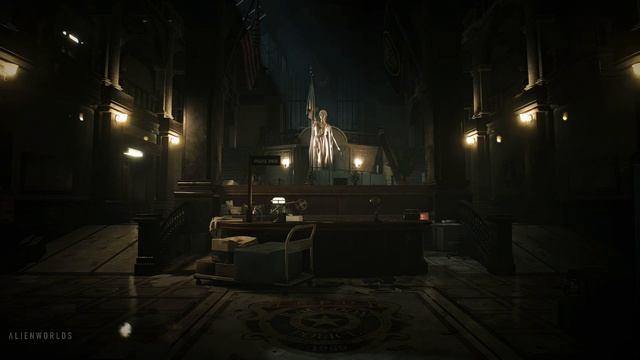 Resident Evil 2 ｜ The Front Hall ｜ R.P.D. Main Hall ｜ Ambient Soundscape