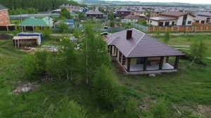 Одноэтажный кирпичный дом