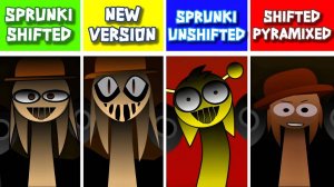 INCREDIBOX SPRUNKI 🌪️ | SHIFTED PYRAMIXED vs UNSHIFTED vs SPRN SHIFTED! 💥🌀 ТРОЙНОЙ ХАОС!