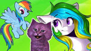 ВЕСЕЛЫЕ ПОНИ СПАСЛИ ПОНЯШУИ СКАЗОЧНЫЙ МИР 🐱 Мой маленький пони 🐱 MY LITTLE PONY 🐱 MLP #05