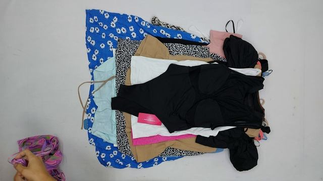 37371 Майки женские, 3пак, , секонд (supercream/cream) оптом