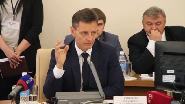 Выступление губернатора Владимира Сипягина на первом заседании ЗС нового созыва.