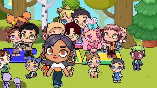 MilaGameПОХОД В ЛАГЕРЕ 六👱♀️👧👱♂️ AVATAR WORLD ИСТОРИЯ 💕 РУТИНА СЕМЬИ 👨👩👧👦 ОБНОВЛЕНИЕ СЕР