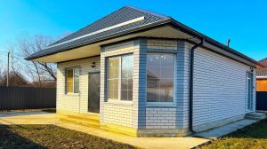 Просторный дом с ремонтом в 7 км от Краснодара