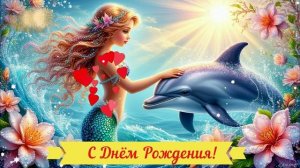 С Днём Рождения! Поздравление Видео Открытка КРАСИВАЯ