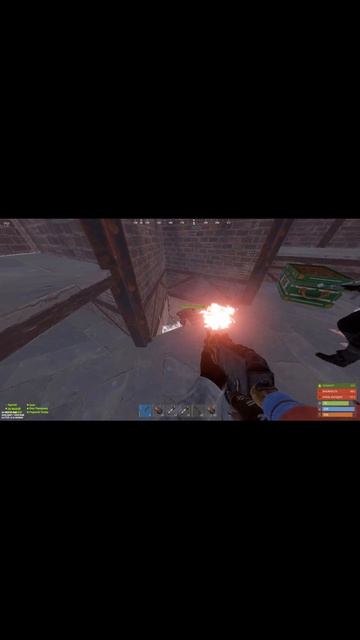 парни застроились в доме с двойным потолком  #rust #gaming