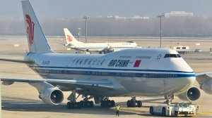 Boeing 747-8 а/к Air China | Рейс Пекин – Гуанчжоу