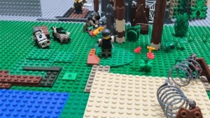 LEGO немецкие разведчики нападают на базу