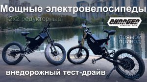 Мощные электровелосипеды Charger: внедорожный текст-драйв моделей с мотор-колесами