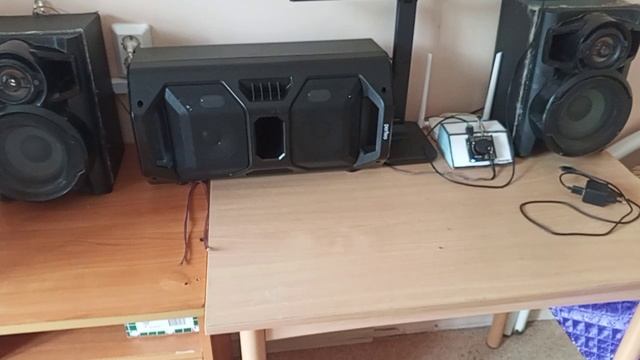 Perteo bastion и китайский усилитель с колонками подключение через наушники и aux смотреть онлайн