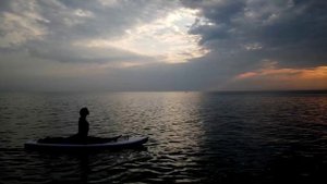 Обское море. Сап