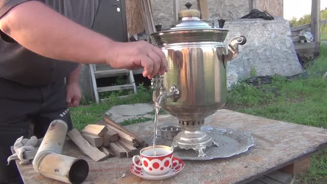 2025 06 22 Как правильно растапливать дровяной самовар, вы точно этого незнали 22 июня 2025