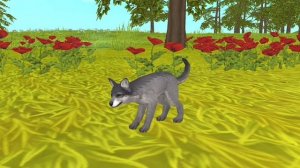 |WildCraft|История Ревущая опасность|Глава 1| (С озвучкой)