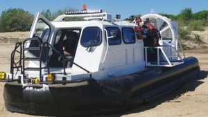 СВП "Спутник 12" - грузопассажирский вариант.