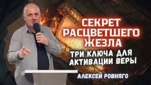 СЕКРЕТ РАСЦВЕТШЕГО ЖЕЗЛА: ТРИ КЛЮЧА ДЛЯ АКТИВАЦИИ ВЕРЫ | АЛЕКСЕЙ РОВНЯГО | МОСКВА 24.05.2025