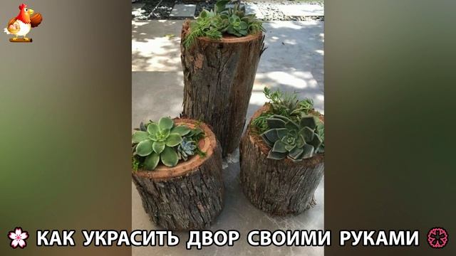 Как украсить двор дома фото идеи (644) 🏡 для дачи и сада своими руками 🌷🪻🌺💮