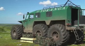 Снегоболотоход ХИЩНИК помогает в борьбе против браконьеров.