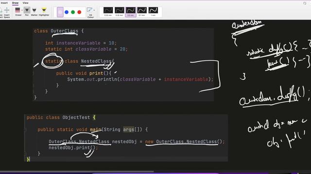 10. Java Classes in Depth - Part1  Nested Class, Concrete, Abs