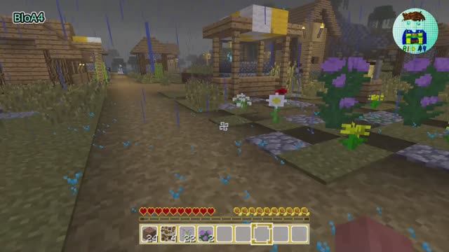 Minecraft. Выживание. 10 Только игровой процесс. Без комментария.