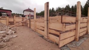 Комбинированный фундамент для дома из теплой керамики.