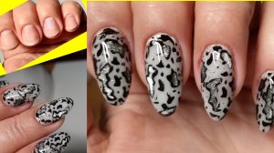 *672*Сама себе мастер!Наращиваю на Верхние формы.Стемпинг дизайн.