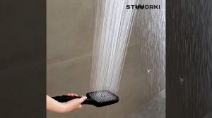Душевая стойка STWORKI Вестерос S26180BK матовая черная