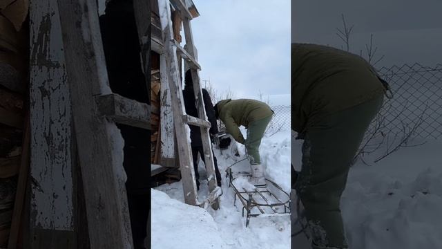 Уральская зима #уральскаядевушка