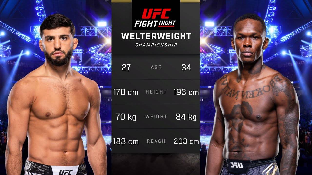 Арман Царукян против Исраэля Адесаньи Полный бой - UFC 5