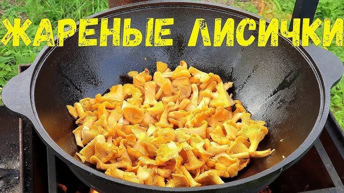 Как правильно приготовить ЛИСИЧКИ! Лёгкий РЕЦЕПТ жареных грибов! Жареные Грибы Лисички в соусе!