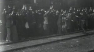 🎬 Вторая часть фильма «The Great Train Robbery» (1903) — ключевой этап сюжета. Немое кино, снятое о