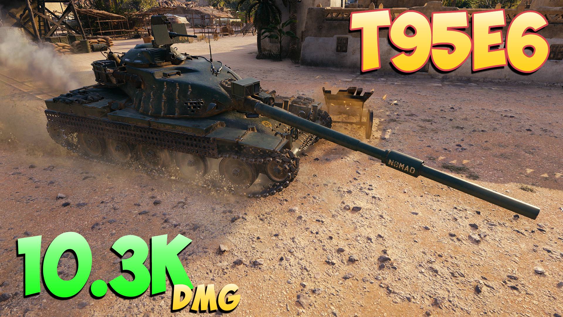 T95E6 - 4 Фрагов 10.3K Урона - Безупречный! - Мир Танков