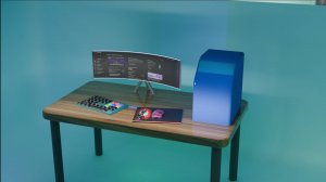 ПК в Blender #простокиборг #blender #3d #пк #блэндер