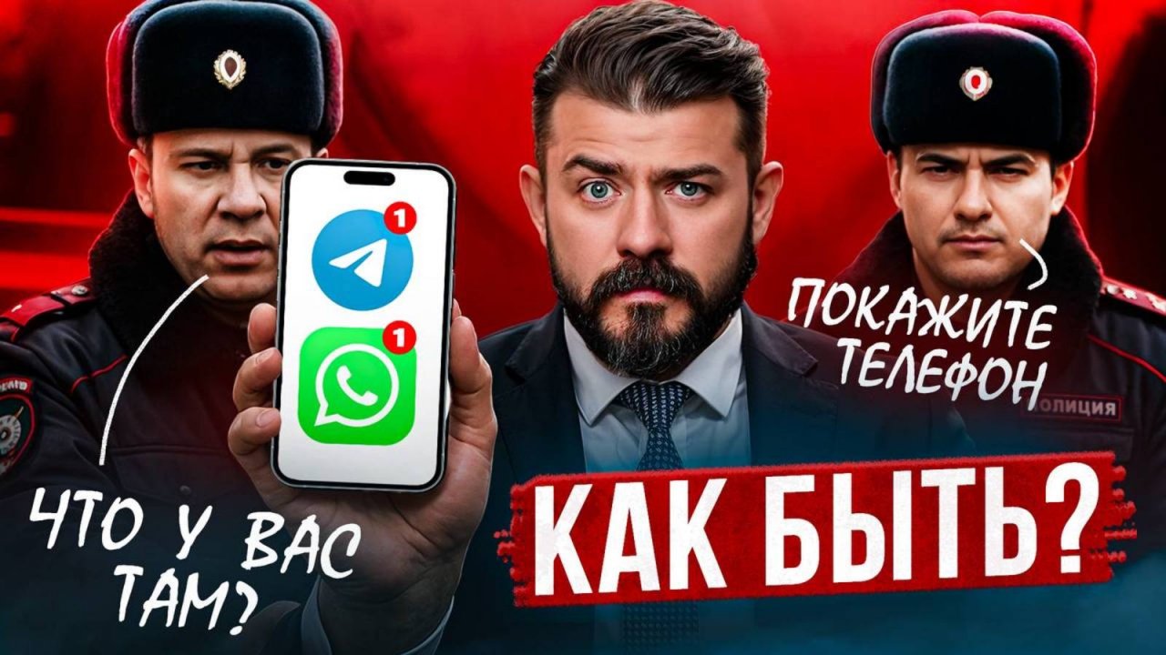 Полицейский просит показать содержимое телефона?