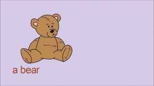 01. This is a bear song