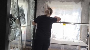 разбираю стеллаж и переношу инкубаторы