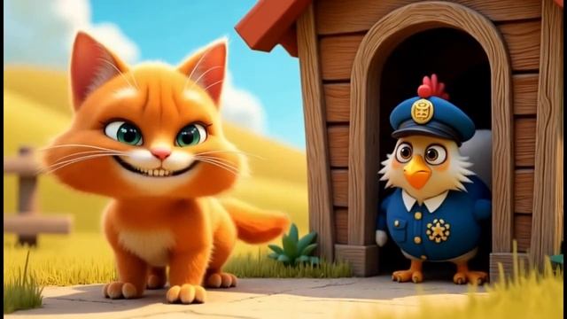 Цыплёнок-полицейский 🚨 Веселая песня