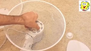 Обзор и сборка настольного вентилятора