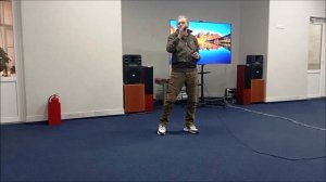 "Сватовство жигана" (репетиция).