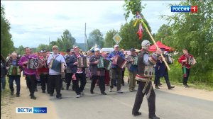 В селе Занулье прошёл республиканский фестиваль "Вязовская гармошечка"