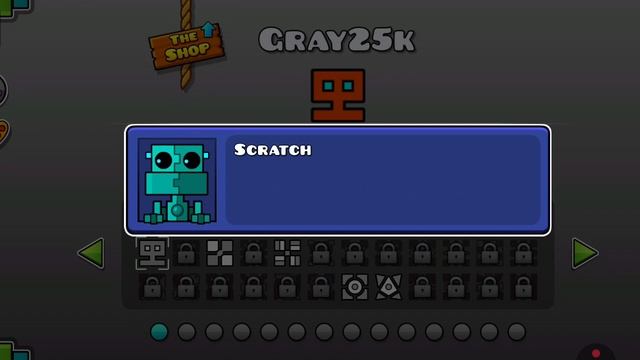баг в geometry dash в магазине